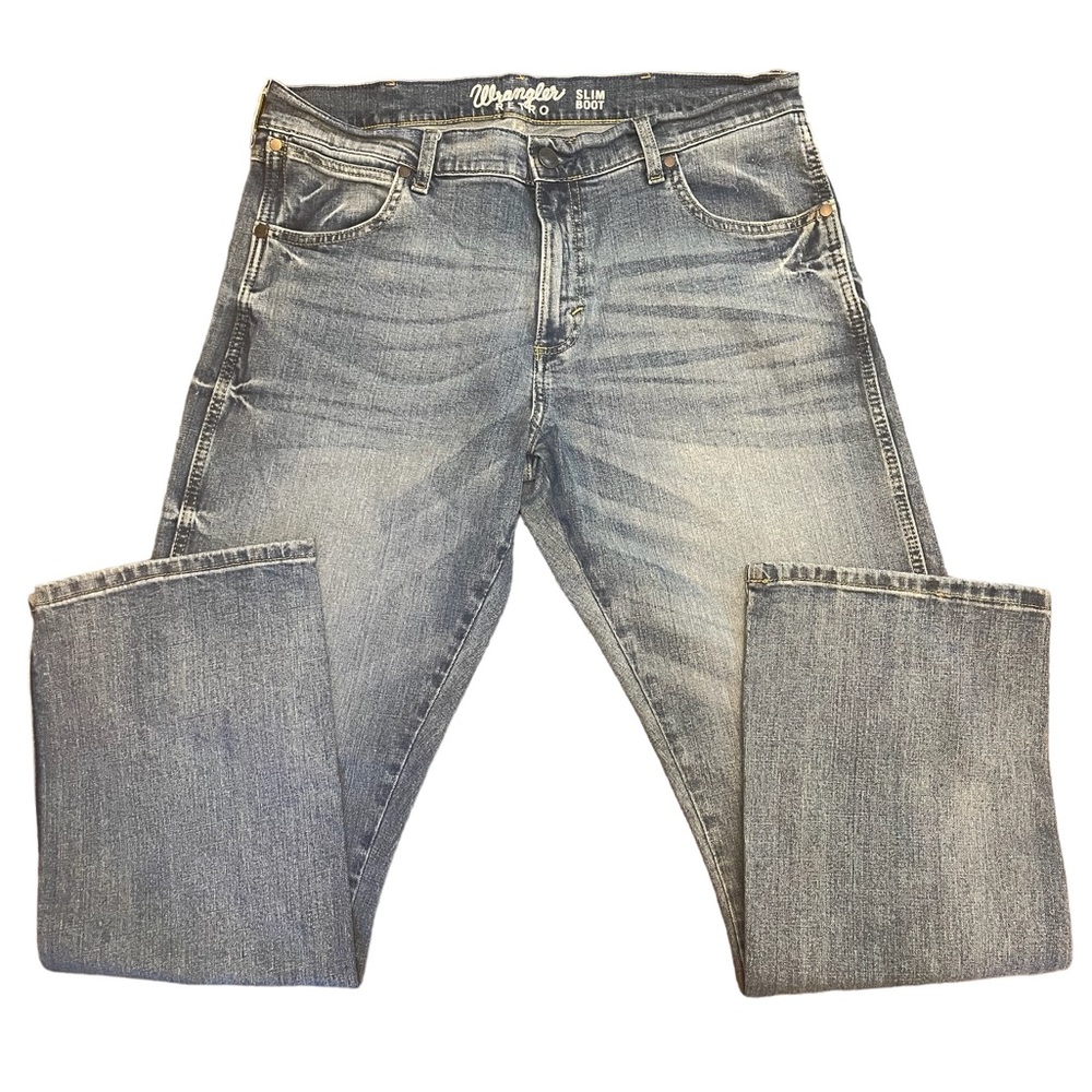 WRANGLER RETRO Slim Fit Bootcut Jeans 36X32